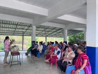 27 เม.ย.67 รพ.สต.บ้านสันป่าไร่ร่วมกับกลุ่มผู้สูงอายุบ้านสันป่าไร่ จัดกิจกรรมโครงการส่งเสริมสุขภาพผู้สูงวัย สร้างจิตสดใสร่างกายแข็งแรง ณ โรงเรียนบ้านป่าไร่เหนือ โดยมีกิจกรรมตรวจฟันผู้สูงอายุ  กิจกรรมออกกำลังกาย ศาสนากับผู้สูงอายุ กิจกรรมนันทนาการ การให้ควา