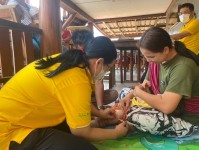 9 พ.ค.67 รพ.สต.บ้านสันป่าไร่ ออกหน่วยฉีดวัคซีนเด็กอายุ 2 เดือน ถึง 4 ปี ที่บ้านห้วยกระทิง หมู่ 6 ต.พระธาตุ จำนวน 10 ราย
