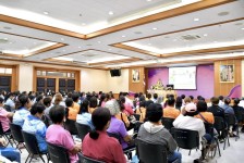 พันจ่าอากาศเอก ณัฐวุฒิ สุวรรณรัตน์ ปลัดองค์การบริหารส่วนจังหวัดตาก เป็นประธานเปิดโครงการฝึกอบรมพัฒนาศักยภาพงานสาธารณสุขมูลฐาน ประจำปี 2567 รุ่นที่ 1