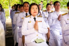 รองปลัดองค์การบริหารส่วนจังหวัดตาก เข้าร่วมพิธีพิธีเจริญพระพุทธมนต์สมโภชพระพุทธรูปสำคัญประจำจังหวัดตาก เฉลิมพระเกียรติ สมเด็จพระนางเจ้าฯ พระบรมราชินี เนื่องในโอกาสวันเฉลิมพระชนมพรรษา 