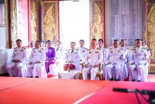 รองปลัดองค์การบริหารส่วนจังหวัดตาก เข้าร่วมพิธีพิธีเจริญพระพุทธมนต์สมโภชพระพุทธรูปสำคัญประจำจังหวัดตาก เฉลิมพระเกียรติ สมเด็จพระนางเจ้าฯ พระบรมราชินี เนื่องในโอกาสวันเฉลิมพระชนมพรรษา 