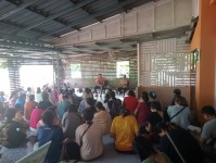 9 มิ.ย. 67 จนท.รพ.สต.บ้านสันป่าไร่ ประชุมอสม.ประจำเดือน มิ.ย.67 เพื่อแจ้งสถานการณ์ด้านสาธารณสุข ข้อมูลข่าวสารต่างๆและให้ความรู้แก่อสม.ในเรื่องสารไซบูทรามีน สารอันตรายที่พบในยาลดความอ้วนพร้อมทั้งพูดคุยแลกเปลี่ยนเรียนรู้เกี่ยวกับงานคุ้มครองผู้บริโภคกับอสม.น