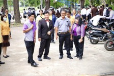 นายกองค์การบริหารส่วนจังหวัดตาก เป็นประธานในพิธี โอนมอบทรัพย์สิน รถแทร็กเตอร์ โคมัสสุ D60A (019-004) 