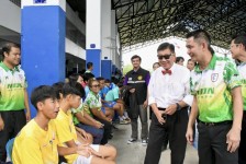 นายกองค์การบริหารส่วนจังหวัดตาก เป็นประธานเปิดการแข่งขัน M13N DESIGN ฟุตซอลนักเรียนลีกภูมิภาค รุ่นอายุ 18 ปี ครั้งที่ 3 ประจำปีการศึกษา 2567 ชิงถ้วยรางวัลเกียรติยศ ฯพณฯ สมศักดิ์ เทพสุทิน