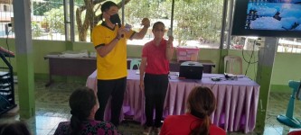 27 มิ.ย.67 รพ.สต.บ้านสันป่าไร่จัดอบรมโครงการชุมชนปลอดสเตียรอยด์ โดยมีผู้เข้าร่วมอบรม จำนวน 100 คน ประกอบด้วยแกนนำชุมชน เครือข่ายคุ้มครองผู้บริโภค เจ้าของร้านขายของชำและประชาชนทั่วไป ณ โรงเรียนบ้านสันป่าไร่ โดยได้รับการสนับสนุนวิทยากรจาก รพ.แม่ระมาดและงบปร