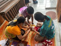 12 ก.ค.67 รพ.สต.บ้านสันป่าไร่ ออกหน่วยฉีดวัคซีนเด็กอายุ 2 เดือน ถึง 4 ปี หมู่ 6 บ้านห้วยกระทิง จำนวน 18 ราย