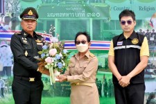 ที่ปรึกษานายกองค์การบริหารส่วนจังหวัดตาก เข้าร่วมพิธีงานวันสถาปนามณฑลทหารบกที่ 310 ครบรอบปีที่ 44 