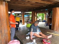 25 ก.ค. 67 จนท.รพ.สต.บ้านสันป่าไร่ ร่วมกับนักกายภาพ และผู้รับผิดชอบงาน Palliative Care รพ.แม่ระมาด ลงพื้นที่เยี่ยมบ้านและติดตามอาการ ผู้ป่วยโรคหลอดเลือดสมอง (Stroke) จำนวน 3 ราย ผู้ป่วยติดเตียง จำนวน 1 ราย ผู้ป่วยโรคมะเร็งตับ จำนวน 1 ราย ผู้ป่วยผ่าตัดหมอน