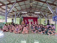 7 ส.ค. 67 นางเสาร์แก้ว อ่วมพิทยา เจ้าพนักสาธารณสุข รพ.สต.บ้านสันป่าไร่ร่วมกับนายวิทวัส ตาคำ ประธานเครือข่ายคนต่อชีวิต ได้เป็นวิทยากรให้ความรู้เรื่องยาเสพติด แก่นักเรียนโรงเรียนบ้านสันป่าไร่