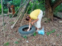 12 ส.ค. 67 รพ.สต.บ้านสันป่าไร่ร่วมกับอาสาสมัครสาธารณสุขและประชาชน ม.2บ้านตีนธาตุ ร่วมกิจกรรมจิตอาสา แม่ของแผ่นดิน รณรงค์สำรวจและทำลายแหล่งเพาะพันธ์ลูกน้ำยุงลาย เนื่องในวันแม่แห่งชาติ