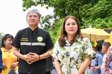 รองนายกองค์การบริหารส่วนจังหวัดตาก ลงพื้นที่ตรวจถนนสายทาง ตก.ถ๑-๐๐๓๑ บ้านแม่ระมาดน้อย - บ้านสันป่าตึง อำเภอแม่ระมาด จังหวัดตาก