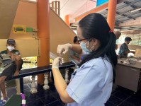 20 ส.ค.67 รพ.สต.บ้านสันป่าไร่ ให้บริการเจาะเลือด,วัดความดันโลหิต ผู้ป่วยโรคความดันโลหิตสูง (กลุ่ม 3) จำนวน 52 ราย