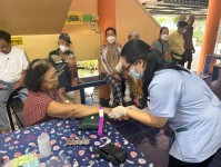 20 ส.ค.67 รพ.สต.บ้านสันป่าไร่ ให้บริการเจาะเลือด,วัดความดันโลหิต ผู้ป่วยโรคความดันโลหิตสูง (กลุ่ม 3) จำนวน 52 ราย