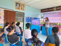 3 ส.ค. 67 นส.พนิดา ตลับทอง จพ.ทันตาภิบาลปฏิบัติการพร้อมด้วยนส.โสภา วรนารถวิชัย ผู้ช่วยทันตกรรม รพ.สต.บ้านสันป่าไร่ เป็นวิทยากรให้ความรู้กิจกรรมทันตสุขภาพที่ศพด.บ้านป่าไร่เหนือและตรวจสุขภาพช่องปากพร้อมทั้งเคลือบฟลูออไรด์จำนวน 32 ราย