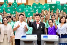 นายกองค์การบริหารส่วนจังหวัดตาก เป็นประธานในพิธีปิดโครงการอบรมพัฒนาศักยภาพอาสาสมัครช่วยเหลือดูแลฟื้นฟูสมรรถภาพสำหรับ ผู้ที่มีภาวะพึ่งพิงในชุมชน เครือข่ายอำเภอเมืองตาก อำเภอวังเจ้า และอำเภอบ้านตาก จังหวัดตาก ปี 2567 