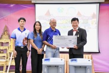 นายกองค์การบริหารส่วนจังหวัดตาก เป็นประธานในพิธีปิดโครงการอบรมพัฒนาศักยภาพอาสาสมัครช่วยเหลือดูแลฟื้นฟูสมรรถภาพสำหรับ ผู้ที่มีภาวะพึ่งพิงในชุมชน เครือข่ายอำเภอเมืองตาก อำเภอวังเจ้า และอำเภอบ้านตาก จังหวัดตาก ปี 2567 