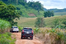  รองนายกองค์การบริหารส่วนจังหวัดตาก ลงพื้นที่สำรวจถนนทางการเกษตร ระยะทาง 6 กิโลเมตร เพื่อใช้เป็นเส้นทางหลัก ตำบลมหาวัน อำเภอแม่สอด จังหวัดตาก 