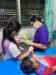 11 ก.ย.67 รพ.สต.บ้านสันป่าไร่ ให้บริการฉีดวัคซีนเด็ก อายุ 2 เดือน ถึง 4 ปี จำนวน 37 ราย และตรวจสุขภาพช่องปาก,ให้ความรู้ผู้ปกครองเรื่องการดูแลสุขภาพช่องปาก,เจาะเลือดตรวจ hct ,จ่ายยา para syr และ ferruos syr และยืนยันตัวตน(Authen)