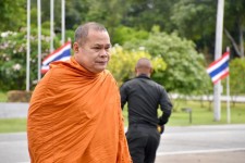 รองปลัดองค์การบริหารส่วนจังหวัดตาก ร่วมพิธีทำบุญ เนื่องในวันสถาปนาหน่วย ครบรอบปีที่ 12 กองพันทหารราบที่ 3 กรมทหารราบที่ 14