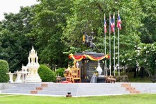 รองปลัดองค์การบริหารส่วนจังหวัดตาก ร่วมพิธีทำบุญ เนื่องในวันสถาปนาหน่วย ครบรอบปีที่ 12 กองพันทหารราบที่ 3 กรมทหารราบที่ 14