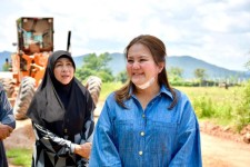 รองนายกองค์การบริหารส่วนจังหวัดตาก ลงพื้นที่ตรวจการปฏิบัติงานของเครื่องจักรกลในพื้นที่ตำบลแม่ปะ อำเภอแม่สอด จังหวัดตาก