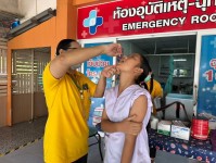 19 ก.ย.67 รพ.สต.บ้านสันป่าไร่ ฉีดวัคซีนนักเรียน ครั้งที่ 1 ให้แก่นักเรียนชั้น ป.1 และ ป.2 ที่ไม่มีประวัติการได้รับวัคซีน จำนวน 39 ราย และนัดฉีดครั้งต่อไป อีก 3 ครั้ง เด็ก ๆ เก่งมาก ๆ น่ารักทุกคนเลย (หมอแจกขนมปลอบใจให้คนละ 2 ชิ้น สำหรับ 2 เข็มนี้)