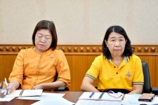 ปลัดองค์การบริหารส่วนจังหวัดตาก ประชุมหัวหน้าส่วนราชการพิจารณาเงินจัดสรรจาก (สำนักงบประมาณ) ประจำปีงบประมาณ พ.ศ.2568 งวดที่ 1