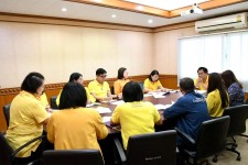 ปลัดองค์การบริหารส่วนจังหวัดตาก ประชุมหัวหน้าส่วนราชการพิจารณาเงินจัดสรรจาก (สำนักงบประมาณ) ประจำปีงบประมาณ พ.ศ.2568 งวดที่ 1