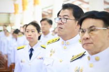 ปลัดองค์การบริหารส่วนจังหวัดตาก เข้าร่วมในพิธี สวดพระพุทธมนต์ถวายเป็นพระราชกุศล พระบาทสมเด็จพระบรมชนกาธิเบศร มหาภูมิพลอดุลยเดชมหาราช บรมนาถบพิตร