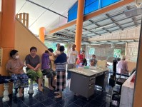 15 ต.ค.67 รพ.สต.บ้านสันป่าไร่ เจาะเลือด(screening lab)ผู้ป่วย NCD กลุ่ม 1 โรคเบาหวาน จำนวน 23 ราย พร้อมทั้งตรวจปัสสาวะ , ตรวจคลื่นไฟฟ้าหัวใจ(EKG) , ตรวจเท้า , วัดรอบเอว , ยืนยันตัวตน(Authen)