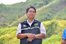 รองนายกองค์การบริหารส่วนจังหวัดตาก ลงพื้นที่ตรวจการทำงานของเครื่องจักรกลหนัก ในพื้นที่ตำบลพบพระ อำเภอพบพระ จังหวัดตาก 