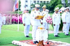 ปลัดองค์การบริหารส่วนจังหวัดตาก เข้าร่วมพิธีวางพวงมาลา เนื่องในวันปิยมหาราช