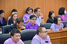 ศูนย์ประสานงานการเลือกตั้งนายกองค์การบริหารส่วนจังหวัดตาก จัดการประชุมชี้แจงและเตรียมความพร้อมการจัดการเลือกตั้งนายกองค์การบริหารส่วนจังหวัดตากสำหรับการปฏิบัติงานของอำเภอ