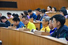 ศูนย์ประสานงานการเลือกตั้งนายกองค์การบริหารส่วนจังหวัดตาก จัดการประชุมชี้แจงและเตรียมความพร้อมการจัดการเลือกตั้งนายกองค์การบริหารส่วนจังหวัดตากสำหรับการปฏิบัติงานของอำเภอ