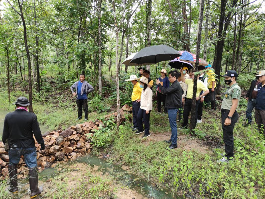 ร่วมลงพื้นที่ป่าชุมชน ภายใต้กิจกรรมครอบครัวมหาดไทย ใส่ใจสิ่งแวดล้อม