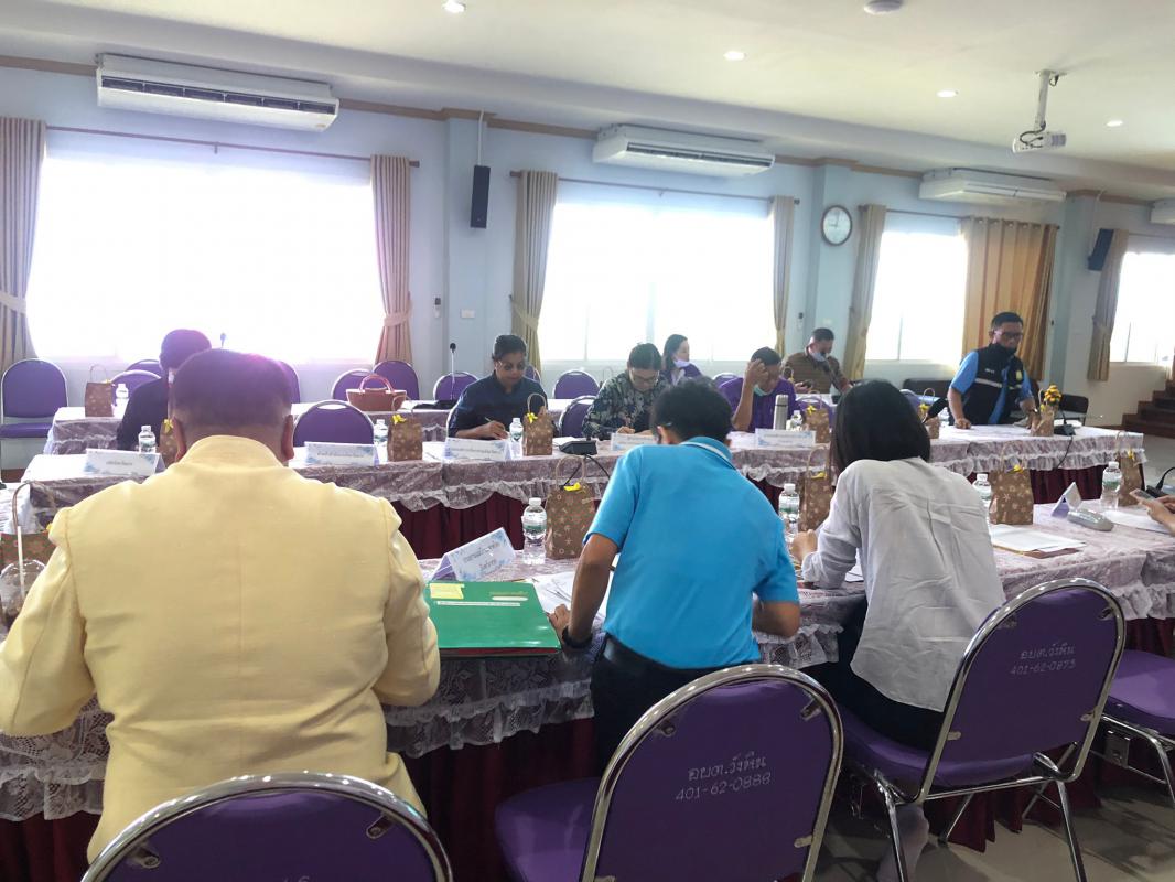 เข้าร่วมประชุมคณะกรรมการจัดการสิ่งปฏิกูลมูลฝอยจังหวัดตาก ครั้งที่ 5/2563