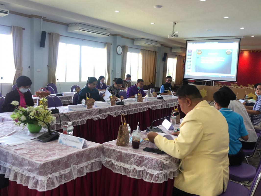 เข้าร่วมประชุมคณะกรรมการจัดการสิ่งปฏิกูลมูลฝอยจังหวัดตาก ครั้งที่ 5/2563
