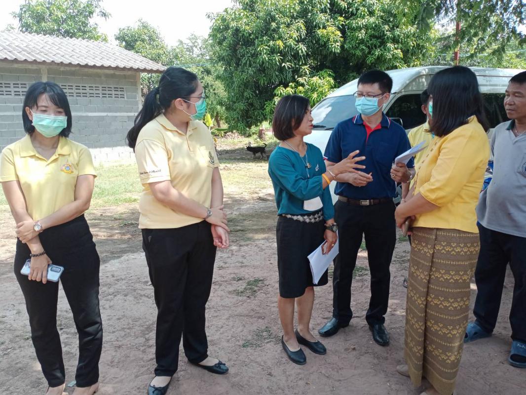 คณะอนุกรรมการด้านการประเมินผลกองทุนฟื้นสมรรถภาพจังหวัดตากลงพื้นที่ติดตามและประเมินประเมินผลการขอรับเงินสนับสนุนโครงการปรับสภาพแวดล้อมที่อยู่อาศัยสำหรับคนพิการที่ยากไร้และมีความจำเป็นต้องได้รับการฟื้นฟูสมรรถภาพ