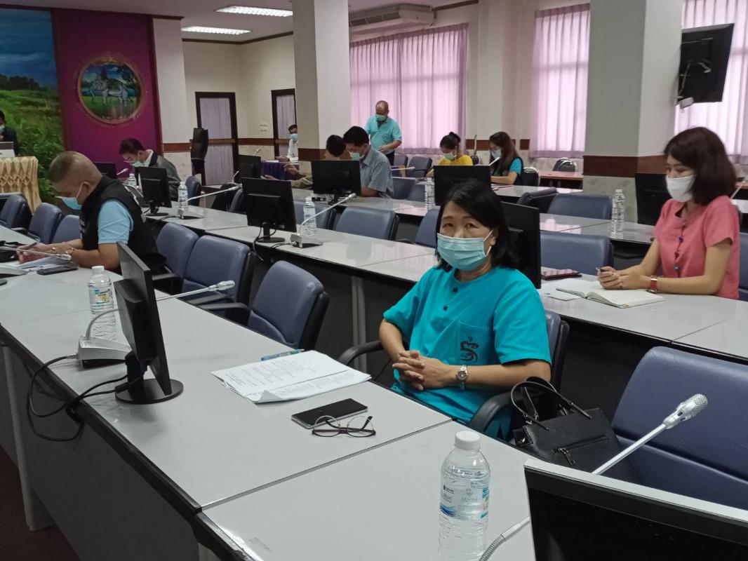 เข้าร่วมการประชุมคณะกรรมการโรคติดต่อจังหวัดตาก ครั้งที่ 38/2563