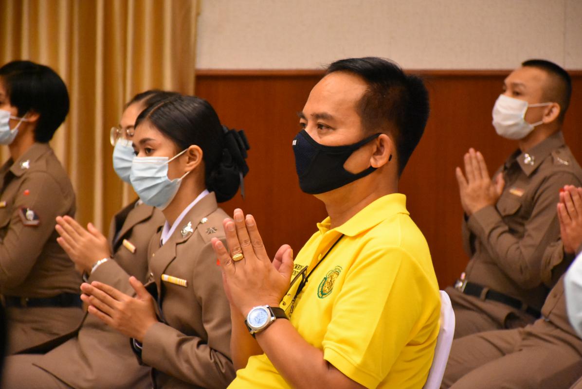 เข้าร่วมพิธีทำบุญเนื่องในวันตำรวจ ประจำปี 2563