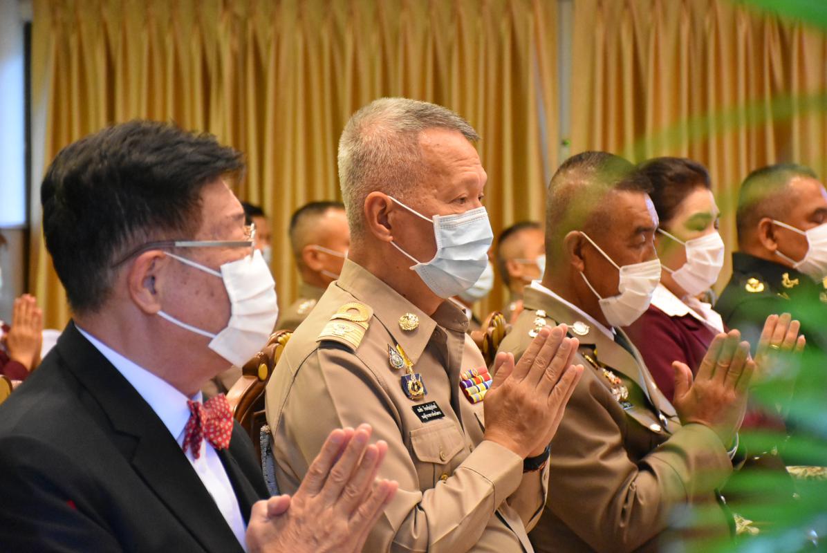 เข้าร่วมพิธีทำบุญเนื่องในวันตำรวจ ประจำปี 2563