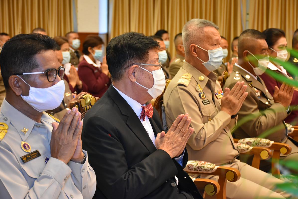 เข้าร่วมพิธีทำบุญเนื่องในวันตำรวจ ประจำปี 2563