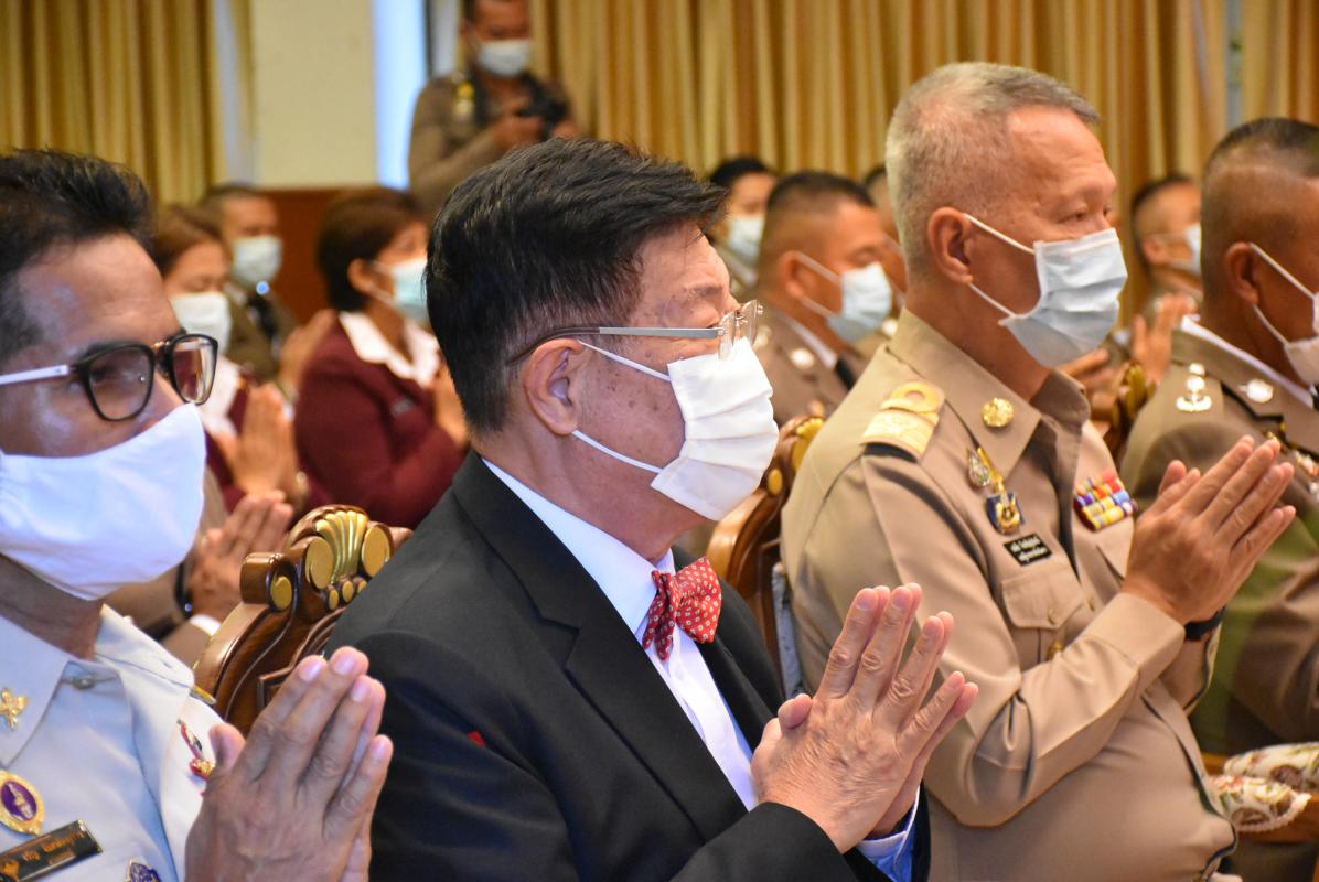 เข้าร่วมพิธีทำบุญเนื่องในวันตำรวจ ประจำปี 2563