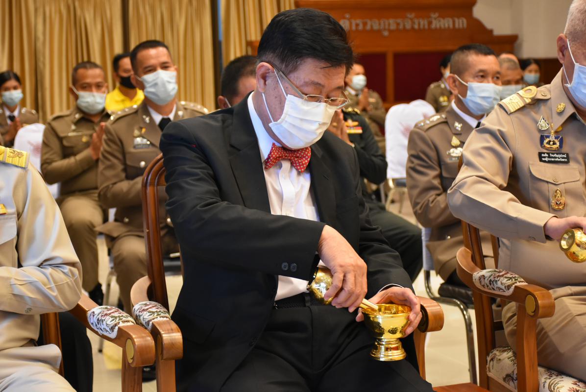 เข้าร่วมพิธีทำบุญเนื่องในวันตำรวจ ประจำปี 2563