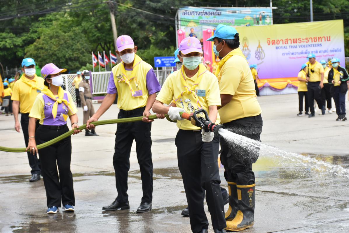 เข้าร่วมกิจกรรมจิตอาสาพัฒนาสิ่งสาธารณูปโภค ถวายพระราชกุศล เนื่องในวันคล้ายวันสวรรคตพระบาทสมเด็จพระจุลจอมเกล้าเจ้าอยู่หัว