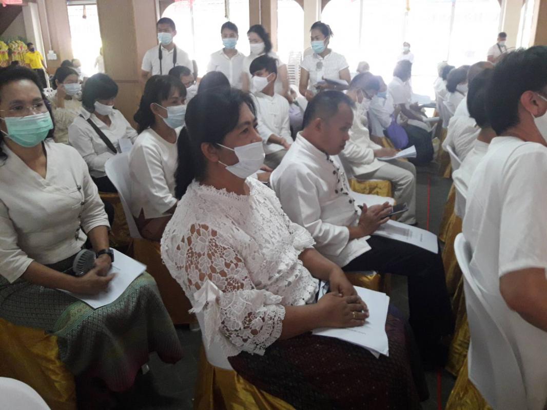 เข้าร่วมพิธีสวดพระพุทธมนต์และเจริญจิตตภาวนา เนื่องในวันคล้ายวันสวรรคต พระบาทสมเด็จพระจุลจอมเกล้าเจ้าอยู่หัว