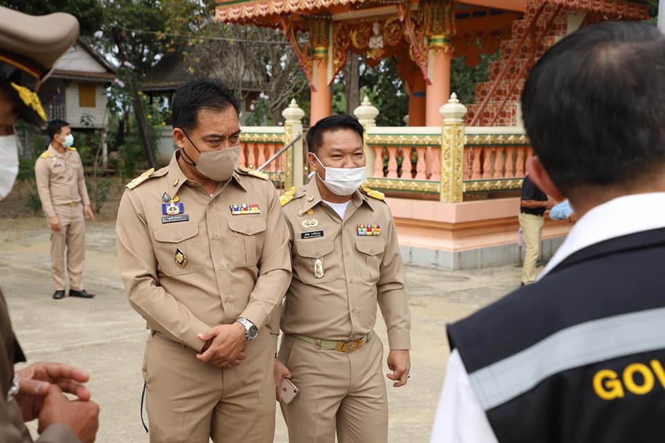 ออกตรวจความเรียบร้อยของหน่วยเลือกตั้งนายกองค์การบริหารส่วนจังหวัด และสมาชิกสภาองค์การบริหารส่วนจังหวัด