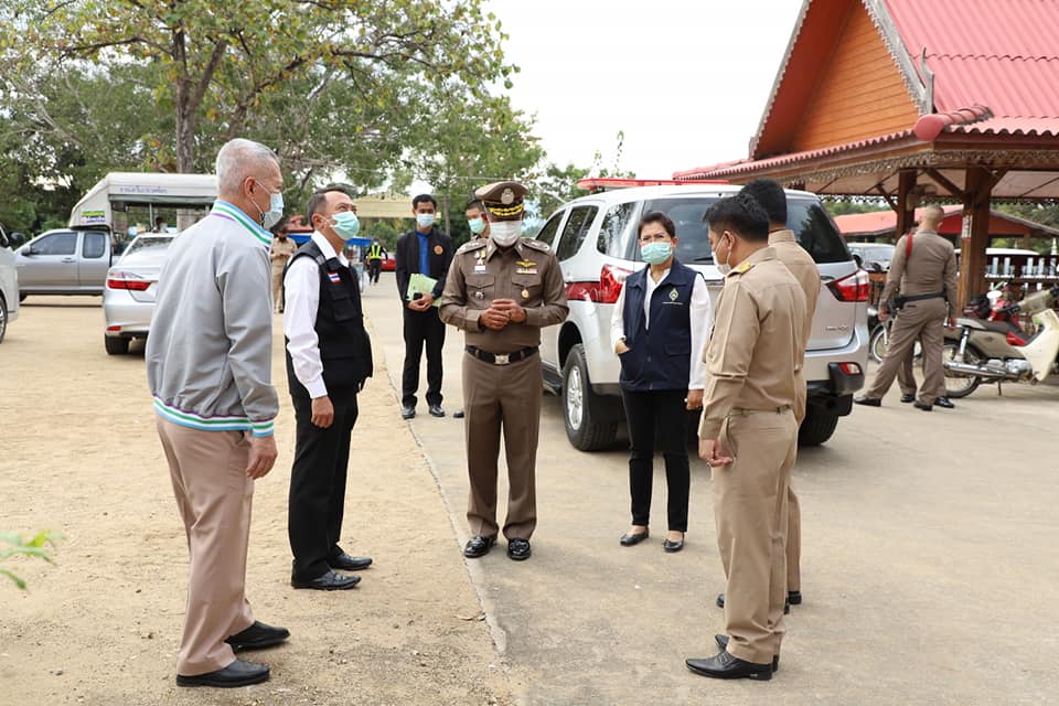 ออกตรวจความเรียบร้อยของหน่วยเลือกตั้งนายกองค์การบริหารส่วนจังหวัด และสมาชิกสภาองค์การบริหารส่วนจังหวัด
