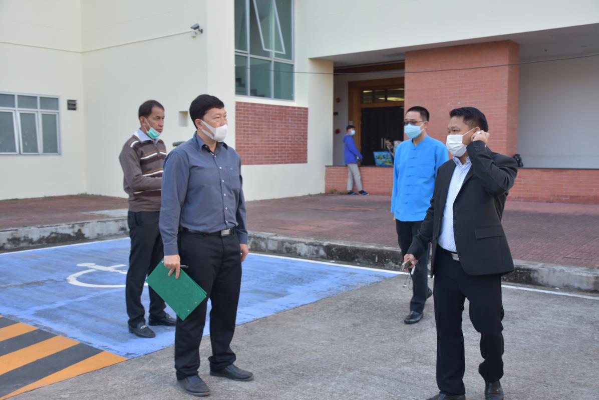 ภาพบรรยากาศการสอบภาคปฏิบัติพนักงานจ้างตามภารกิจ ( ผู้มีทักษะ )