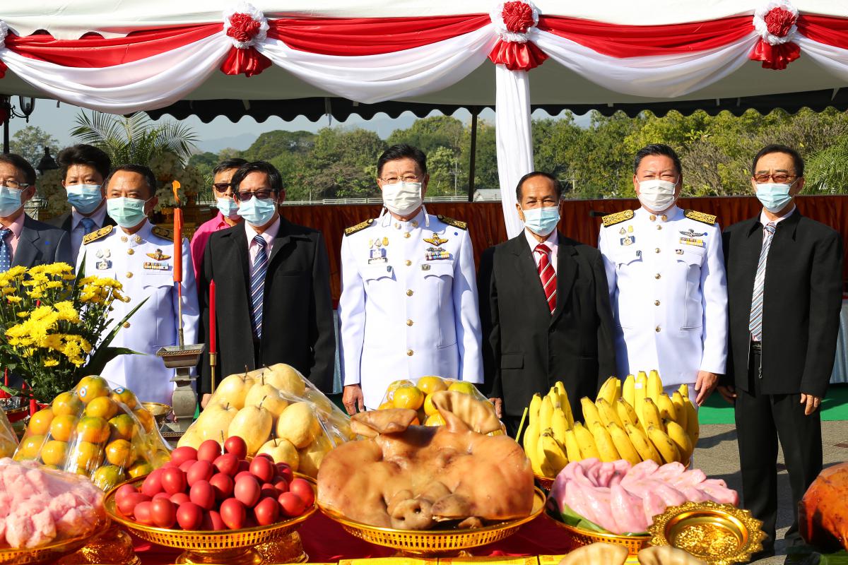 พิธีบวงสรวงดวงพระวิญญาณสมเด็จพระเจ้าตากสินมหาราช เนื่องในวันคล้ายวันปราบดาภิเษกขึ้นเป็นพระมหากษัตริย์ของสมเด็จพระเจ้าตากสินมหาราช 